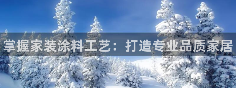 和记官网：掌握家装涂料工艺：打造专业品质家居
