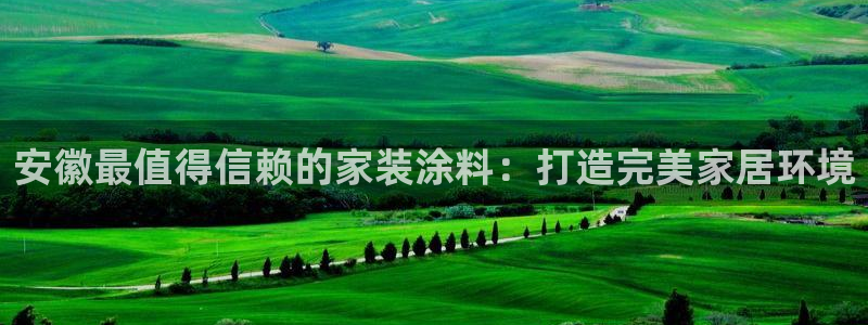 和记官方平台：安徽最值得信赖的家装涂料：打造完美家居环境