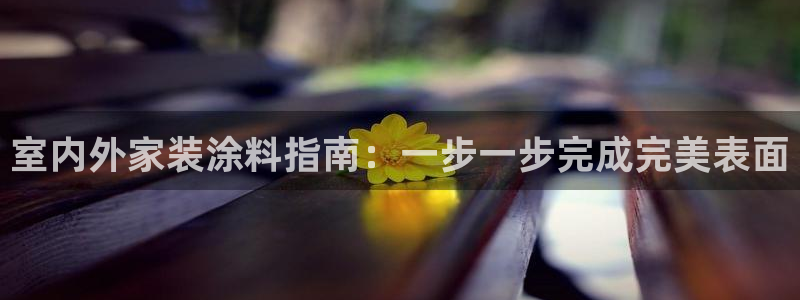 和记国际官网官网：室内外家装涂料指南：一步一步完成完美表面