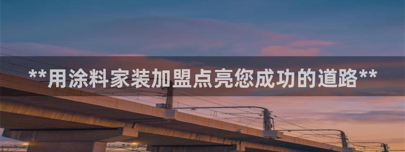 和记app官网：**用涂料家装加盟点亮您成功的道路**