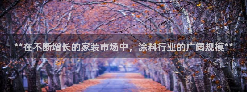 江苏和记餐饮有限公司：**在不断增长的家装市场中，涂料行业的广阔规模**