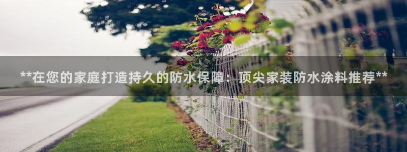 和记h88最新客户端下载：**在您的家庭打造持久的防水保障：顶尖家装防水涂料推荐**