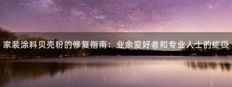 和记(福建)商贸有限公司：家装涂料贝壳粉的修复指南：业余爱好者和专业人士的终极