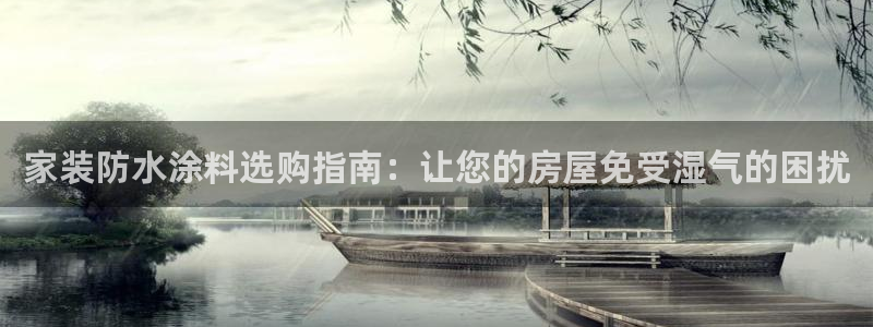 和记平台官方网：家装防水涂料选购指南：让您的房屋免受湿气的困扰