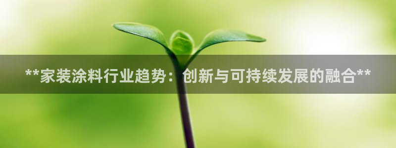 和记5g电讯：**家装涂料行业趋势：创新与可持续发展的融合**