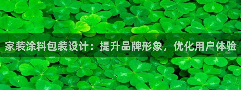 江苏和记数码科技有限公司：家装涂料包装设计：提升品牌形象，优化用户体验