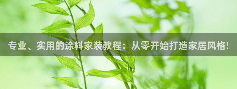和记ag网址：专业、实用的涂料家装教程：从零开始打造家居风格!