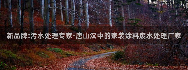 和记ag网页版：新品牌:污水处理专家-唐山汉中的家装涂料废水处理厂家