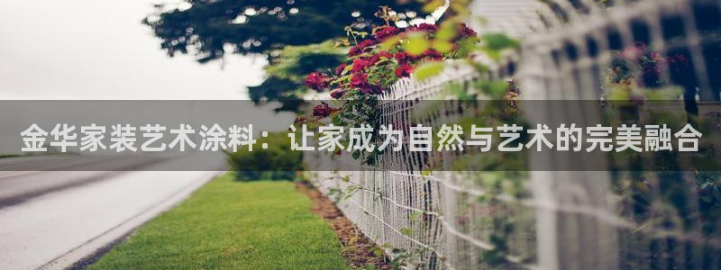 和记ag网址：金华家装艺术涂料：让家成为自然与艺术的完美融合