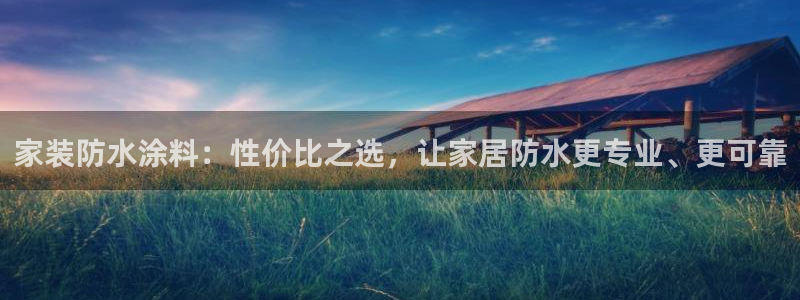 和记(福建)商贸有限公司：家装防水涂料：性价比之选，让家居防水更专业、更可靠